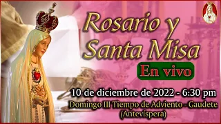 ⛪ Rosario y Santa Misa ⚜ Sábado 10 de diciembre 6:30 PM | Caballeros de la Virgen