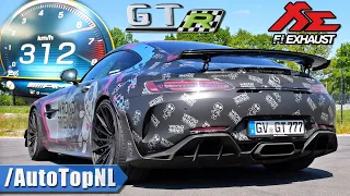 AMG GTR PRO *CRAZY LOUD* FI Exhaust | POV 100-300 & TUNNEL SOUND by AutoTopNL