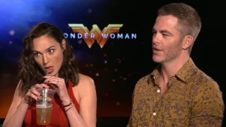 Gal Gadot & Chris Pine interview Wonder Woman