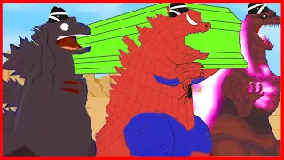SPIDER Godzilla vs Shin Godzilla and SIREN HEAD | Coffin Dance Song (Cover)