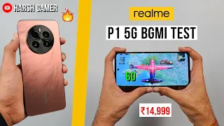Realme P1 5G Bgmi Test with FPS Meter, Heating & Battery Test | Best Phone Under ₹15,000? 🤔