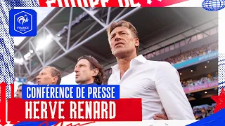 Hervé Renard en conférence de presse après Australie-France. Chroniques du Mondial #48 I FFF 2023