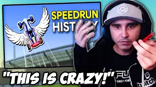Summit1g REACTS: World Record History of A12 - How Trackmania Players Made Cars Fly By Wirtual
