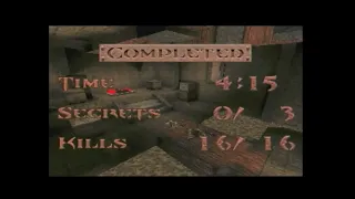 Quake on AGA Amiga Gameplay in 320x200 and 320x256