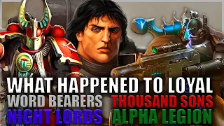 The Fate of Loyalists From Traitor Legions who Weren’t Murdered At Istvaan | Warhammer 40k Lore