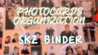 K-pop photocards organization| SKZ binder | организация биндера стрэй кидс | stray kids