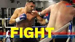 Christian Hammer vs Tornike Puritchamiashvili - 8 rounds heavyweight - 15.09.2018 - Hamburg