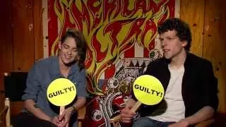 Kristen Stewart And Jesse Eisenberg Play “Never Have I Ever” With BuzzFeed