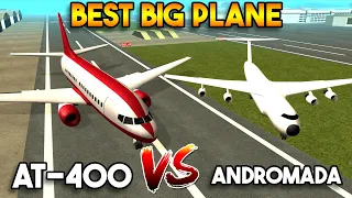 GTA SAN ANDREAS AT--400 VS ANDROMADA (BEST BIG PLANE)