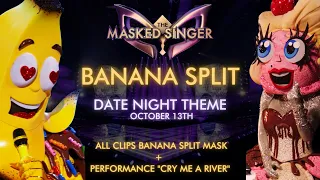 Katharine McPhee Foster & David Foster “Banana Split Mask”  - Cry me a river  (Theme: Date Night)