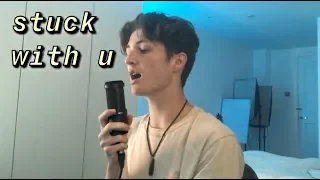 stuck with u cover - ariana grande and justin bieber