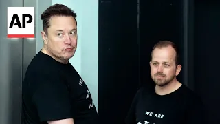 Elon Musk visits Tesla plant near Berlin after suspected arson attack