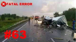 🚘🇷🇺Russian Car Crash Road Accidents Compilation (2 August 2017 2017) #63