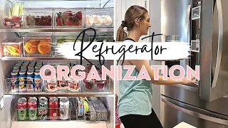 DREAM REFRIGERATOR ORGANIZATION / CLEAN & ORGANIZE WITH ME / MOM THINGS