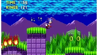 Sonic the Hedgehog (Mega Drive) Longplay - All Emeralds [60 fps]