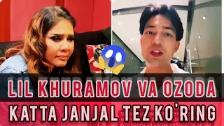 LILI XURRAMOV OZODA BILAN URUSHDI 2022 || OZODA BILAN DUET ❌