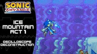 Sonic Advance (GBA) - Ice Mountain Act 1 - Oscilloscope Deconstruction