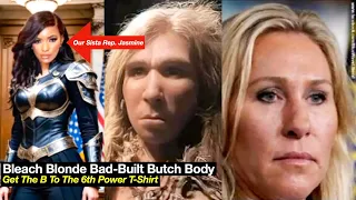 Bleach Blonde Bad-Built Butch Body Song - Wear The T-Shirt Of Jasmine Crockett's Epic Clapback