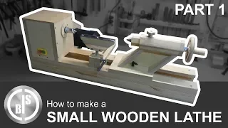 DIY WOODEN LATHE | PART 1 | BED AND HEADSTOCK