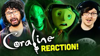 CORALINE MOVIE REACTION!! First Time Watching | Full Movie Review | Other Mother