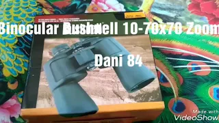 Unboxing Binocular Bushnell 10-70x70 Zoom