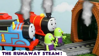 The Runaway Steam Thomas Toy Train Story with the Funlings