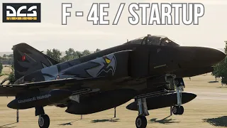 DCS - F4E - Startup, Taxi, Take Off and Landing