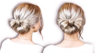 Простая и красивая прическа на Новый год  Бант из волос пошагово   beautymaker  Holiday Hairstyle