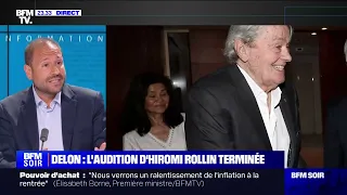 L'affaire Delon -une troisième accusation s'ajoute au dossier