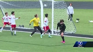 Boys and girls soccer district finals