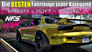 Need for Speed Heat - Das sind die besten Fahrzeuge für Drift, Strecke und Offroad! Alle OP-Monster!