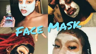 FACE MASK COMPILATION .