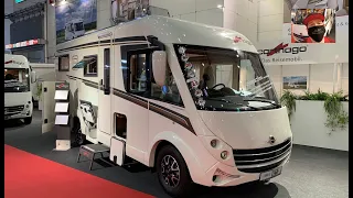 CARTHAGO C-COMPACT LINE I 143 LE SUPER LIGHT WEIGHT RV CAMPER MOTORHOME FIAT WALKAROUND AND INTERIOR