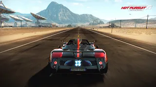 Need For Speed: Hot Pursuit Remastered Gameplay | Pagani Zonda Cinque Roadster V12 Insane Sound