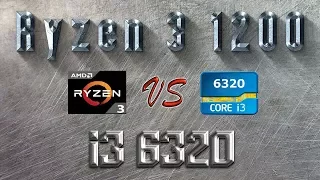 Ryzen 3 1200 vs i3 6320 Benchmarks | Gaming Tests | Office & Encoding CPU Performance Review