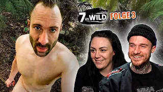 Nackt durch den Dschungel | Ex-Teilnehmer Fabio & Liz reagieren auf 7 VS WILD Folge 3