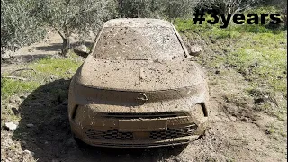 3 YEARS UNWASHED CAR ! Wash the Dirtiest Opel Mokka