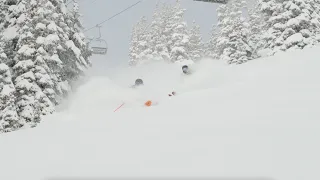 April 2022 POWDER: Storm Total 28"