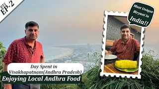 Ep - 2 BTS Places to eat in Visakhapatnam | Kailasagiri hill  | Andhra Pradesh Tourist places