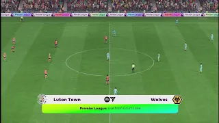 EA FC 24 | Luton Town vs Wolves - Premier League | Gameplay PS5