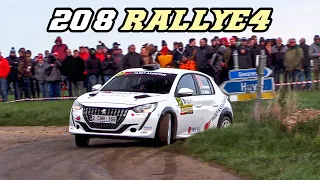 Peugeot 208 rally4 2022 Rallies | Huge anti-lag POPS & BANGS | 3-cyl Turbo