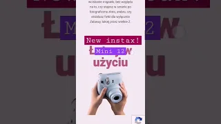 Nowy instax mini 12 #instax #instaxmini12 #firstimpression