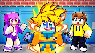 Dash Goes to ANIME School in Minecraft!