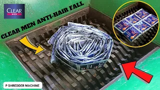 Clear Man Anti-Hair Fall vs Fast Shredder Machine