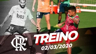 Treino do Flamengo - 02/03/2020