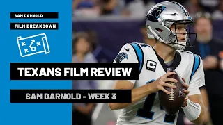 Is Sam Darnold a Franchise QB? | Week 3 Houston Texans Film Breakdown