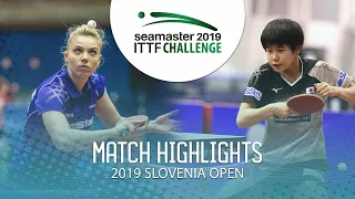 Adina Diaconu vs Honami Nakamori | 2019 ITTF Challenge Slovenia Open (Group)