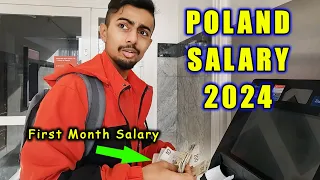 First SALARY of 2024 in POLAND ! 2024 Ko Pahilo Salary Thapiyo | Gorkhey Vlog 398 | Prawesh Upreti