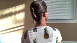 French twist for short hair