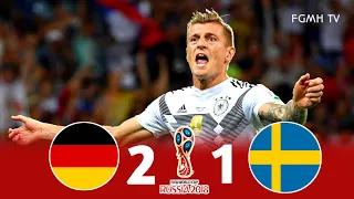 Germany 2×1 Sweden | 2018 World Cup Extended Highlights & All Goals HD